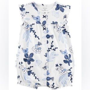 Carter’s Floral Snap-Up Romper